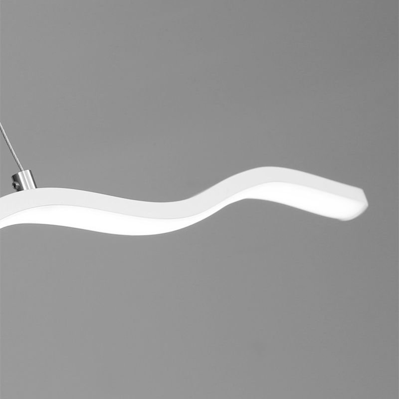 LED Pendant Lamp with Trendy Wave Design - WaveGlow