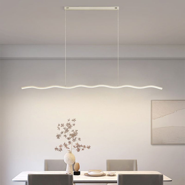 LED Pendant Lamp with Trendy Wave Design - WaveGlow