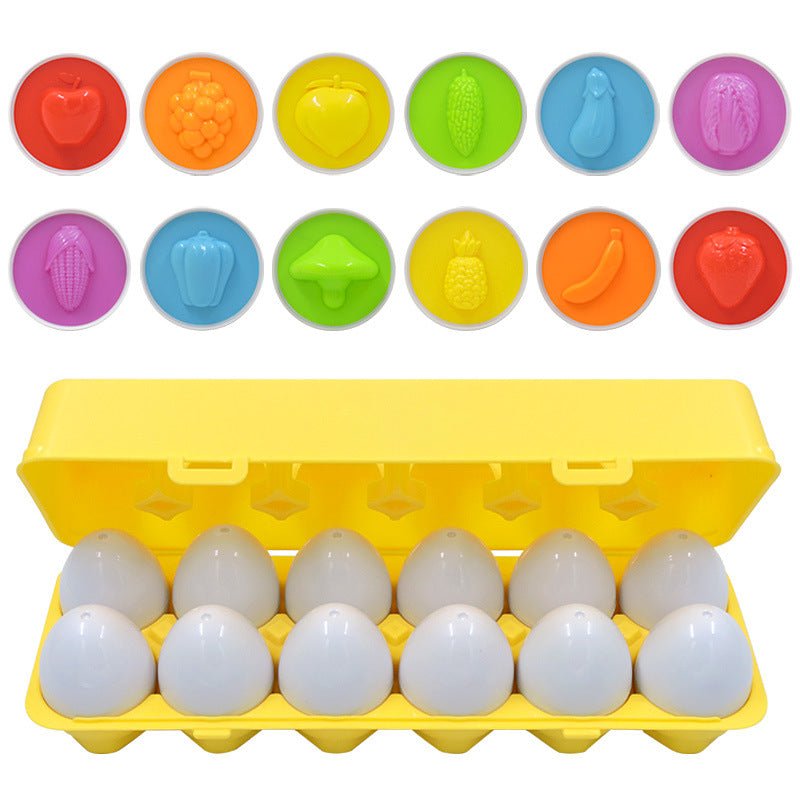 Colorful and Educational Egg Set - ColorMatch