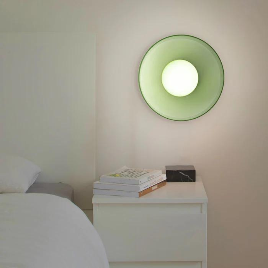 Ronde Plafondlamp met Stijlvolle Functionaliteit - LumiSphere