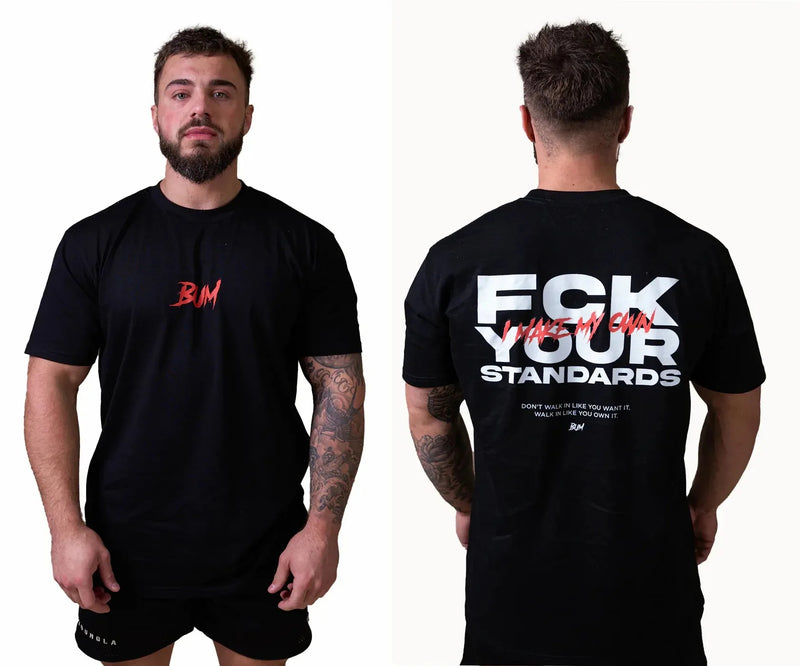 Sammy Jackson™ PlusFit Gym-T-shirt | Workout T-Shirt van katoen