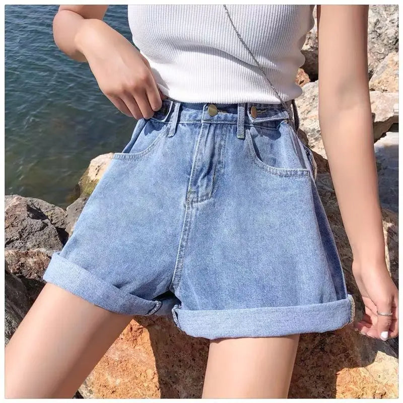 Sammy Jackson™ Iris Krótkie Spodnie Plus Size | Modne i Stylowe