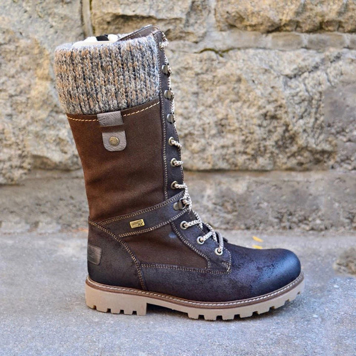 Stylish Tall Women's Winter Boots - Nora