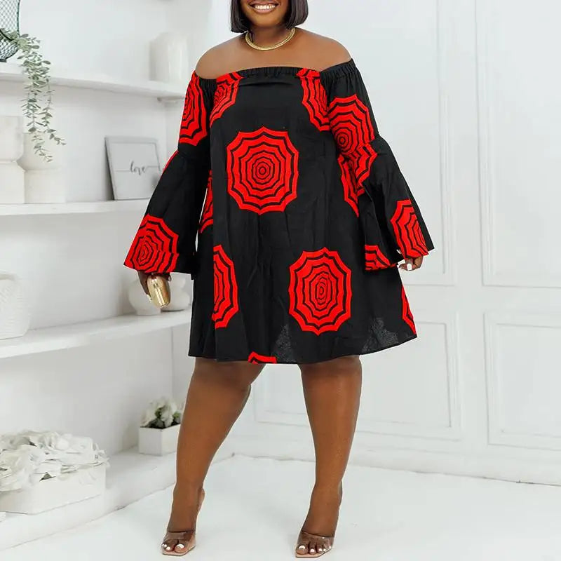 Sammy Jackson™ Celine Plus-Size Dress | Trendy & Casual