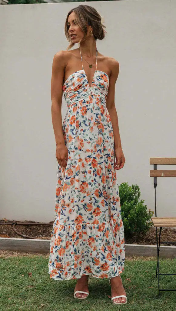 Sammy Jackson™ Sukienka Maxi Lina | Kwiatowa i Stylowa