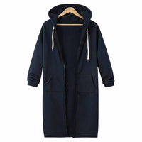 Casual Lang Damesvest - CozyZip