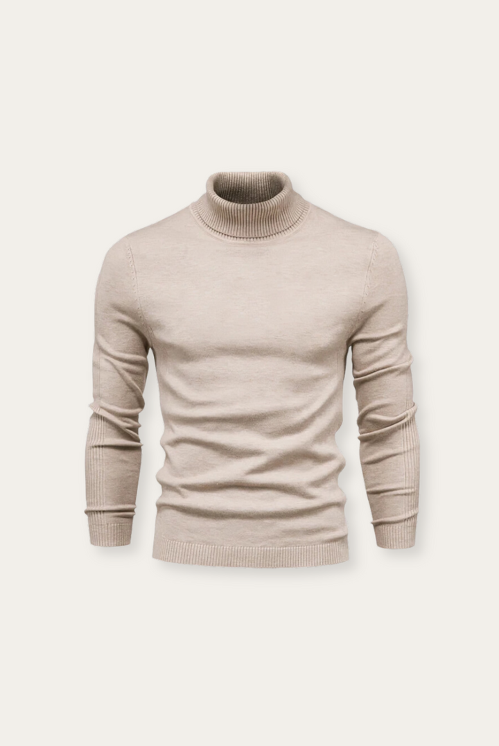 Luxury Men's Turtleneck Sweater - Adrian