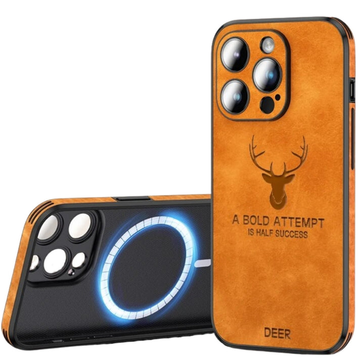 Luxury Deer Leather iPhone Case – Veltro