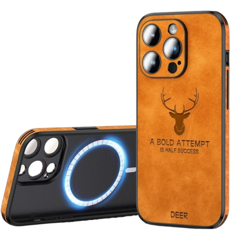 Luxury Deer Leather iPhone Case – Veltro