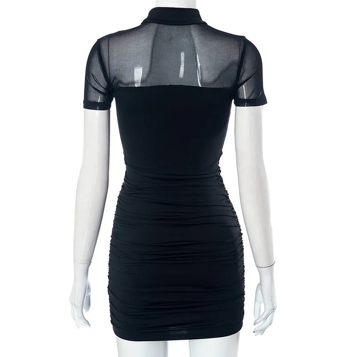 Sammy Jackson™ Gwen Mini-Sukienka | Dopasowana i Stylowa