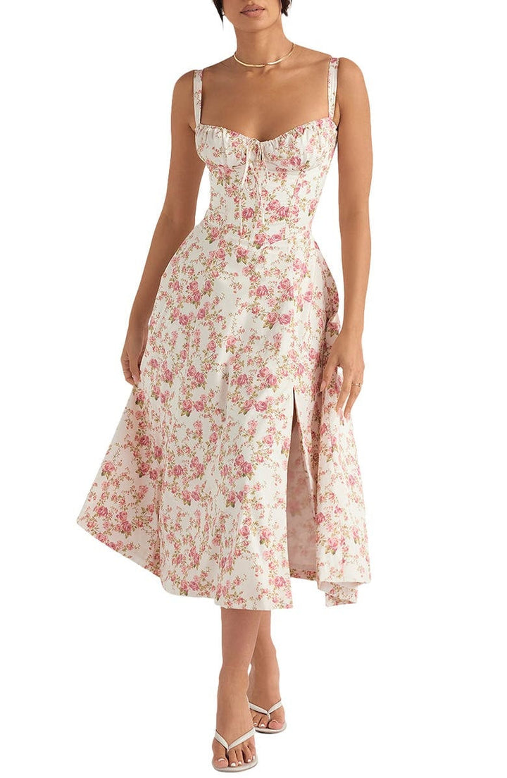 Bustier Summer Dress with Waist Shaper - Isabella