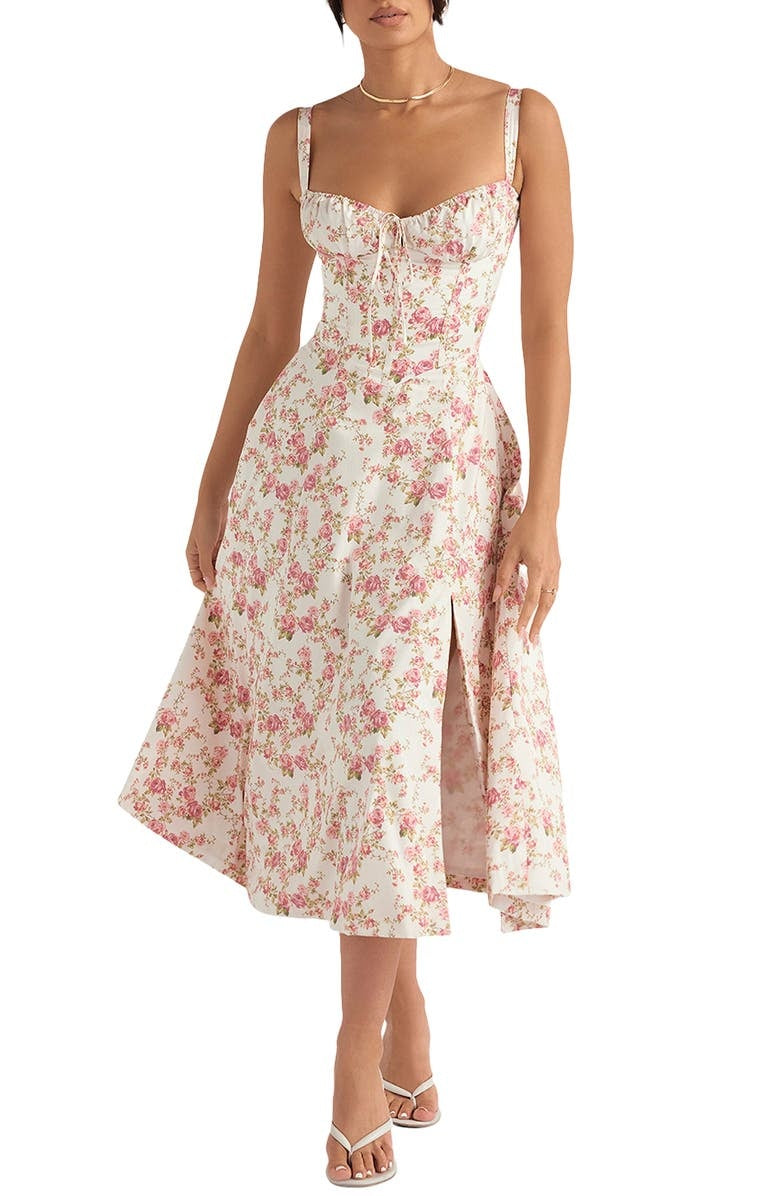 Bustier Summer Dress with Waist Shaper - Isabella