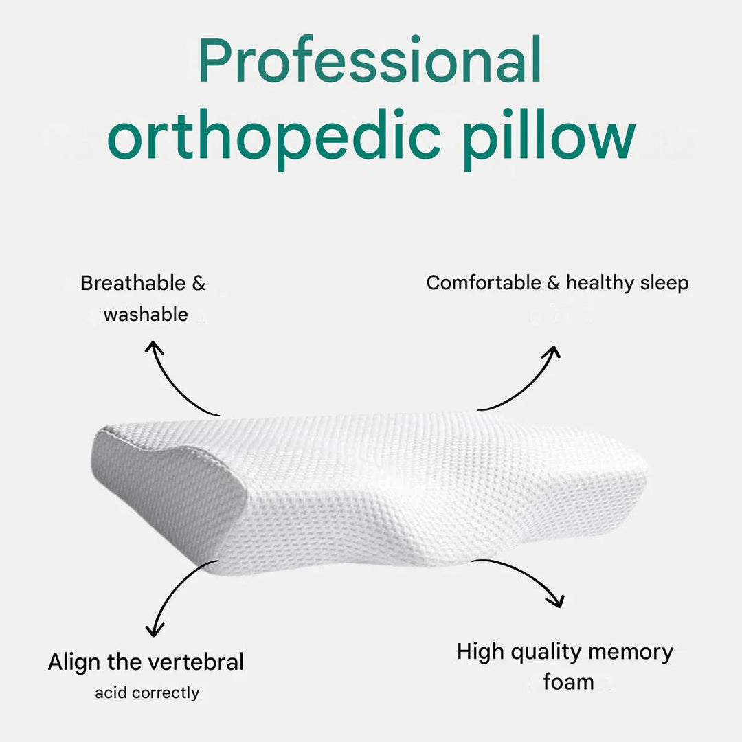 Orthopedic Memory Foam Sleep Pillow – Nesto