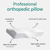 Orthopedic Memory Foam Sleep Pillow – Nesto
