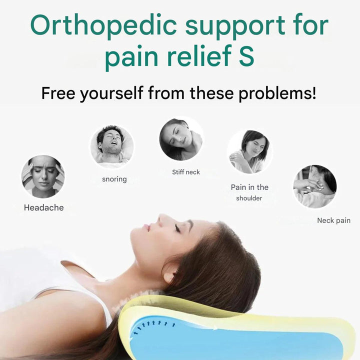 Orthopedic Memory Foam Sleep Pillow – Nesto