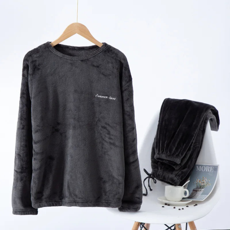 Sammy Jackson™ Winter Chill Pajamas | Warm and soft nightwear for men
