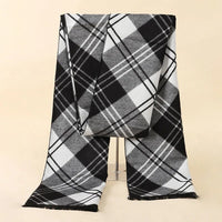 Sammy Jackson™ Checked Scarf | Stylish and warm cashmere scarf