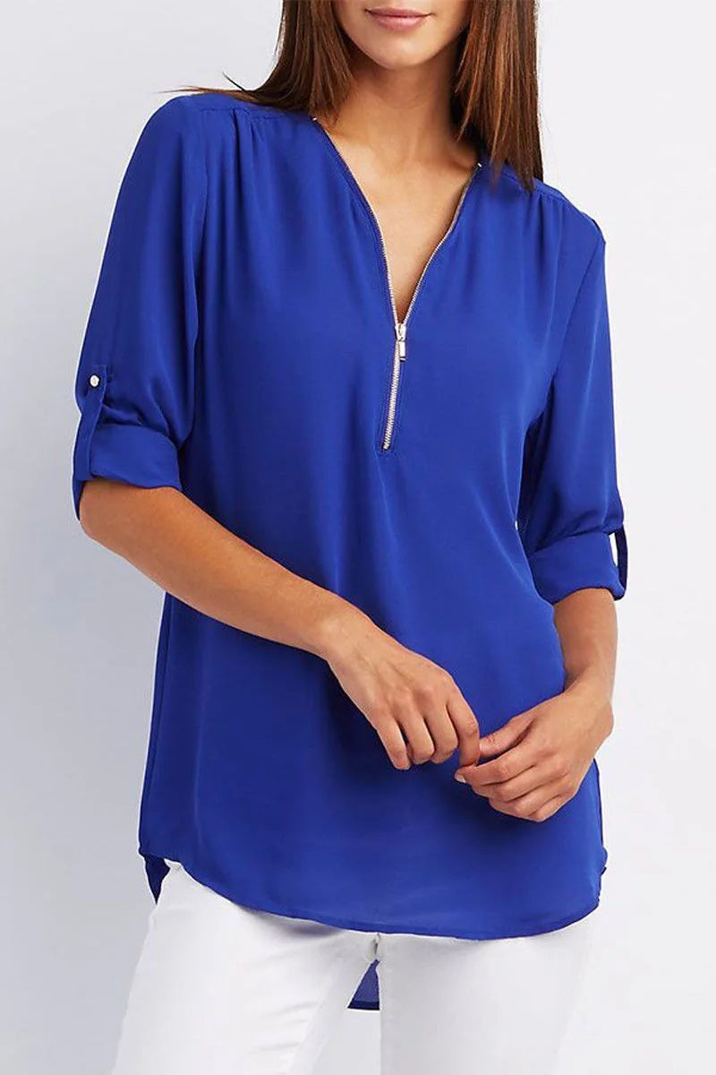 Sammy Jackson™ Lieve Plus-Size Blouse | Casual & Stijlvol