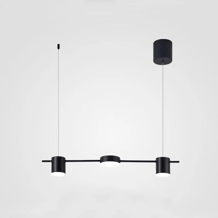 Nowoczesna aluminiowa lampa wisząca - AuraDrum