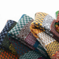Sammy Jackson™ Retro Woolies Zestaw | Ciepłe i wygodne skarpetki ze stylowym wzorem