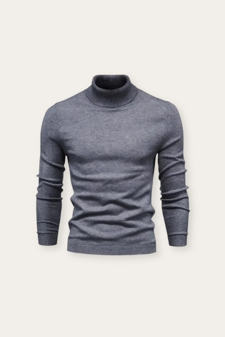 Luxury Men's Turtleneck Sweater - Adrian