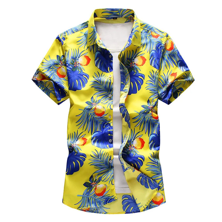 Sammy Jackson™ Derk Plus Size Shirt | Summery & Cheerful