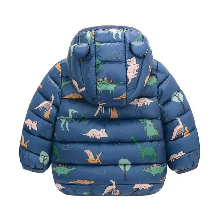 Kinderen Regenjas waterdicht in dons stijl met cartoon-design – Miro
