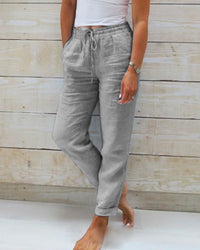 Sammy Jackson™ Abby Linen Pants | Casual & Stylish