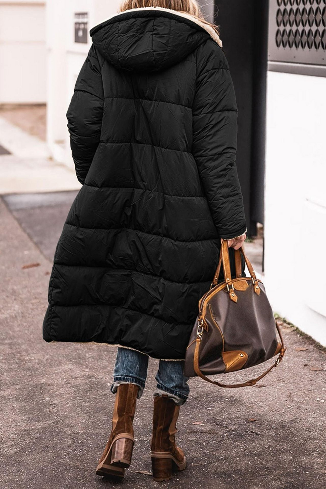 Trendy Reversible Women's Winter Coat - Sofia
