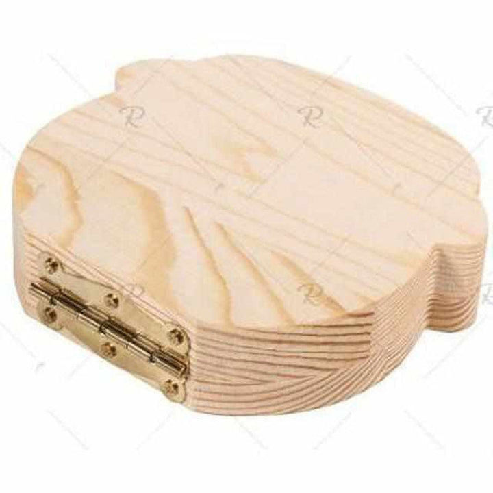 Houten Tandendoosje voor Kostbare Herinneringen - TandenSchat (1+1 GRATIS)