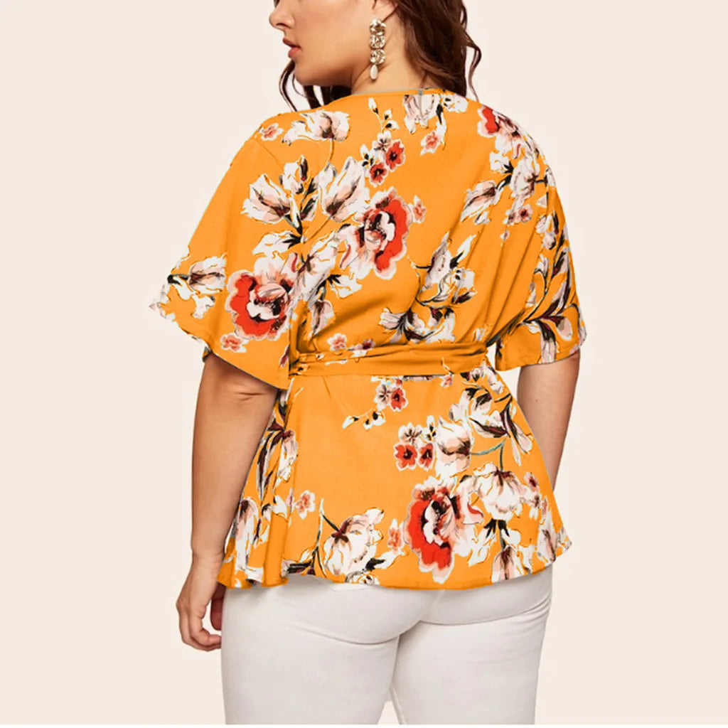Sammy Jackson™ Fenna Plus-Size Top | Colorful & Versatile