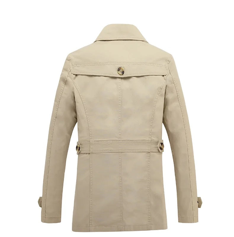 Sammy Jackson™ Michiel Winter Trench Coat | Trendy Warm Winter Coat