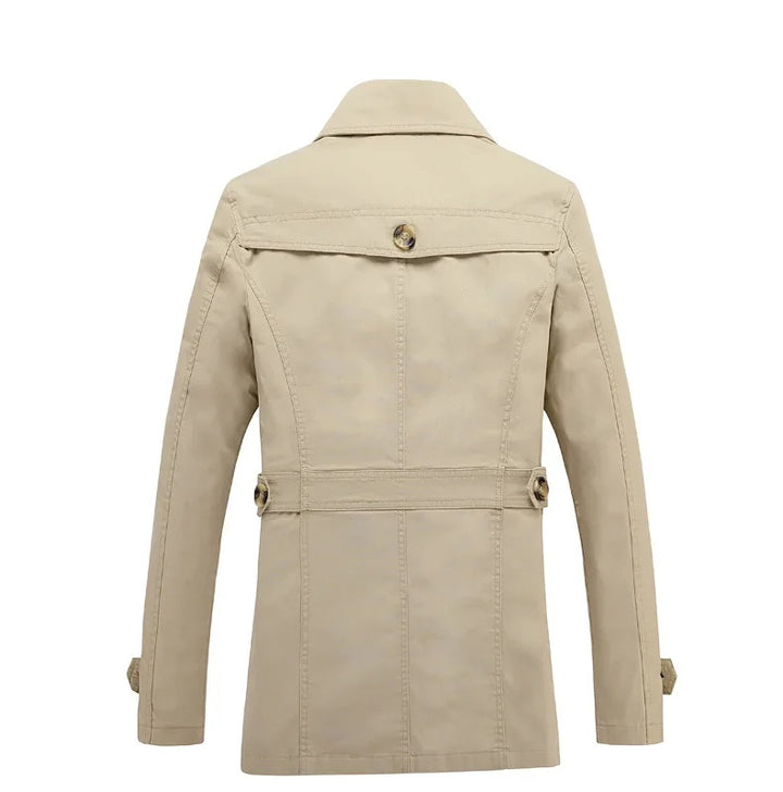Sammy Jackson™ Michiel Winter Trench Coat | Trendy Warm Winter Coat