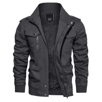 Sammy Jackson™ Abel Winter Bomber Jacket | Warm Tough Winter Coat