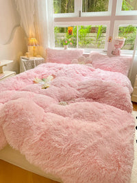 Candy-Colored Soft Duvet Cover - FluffCandy