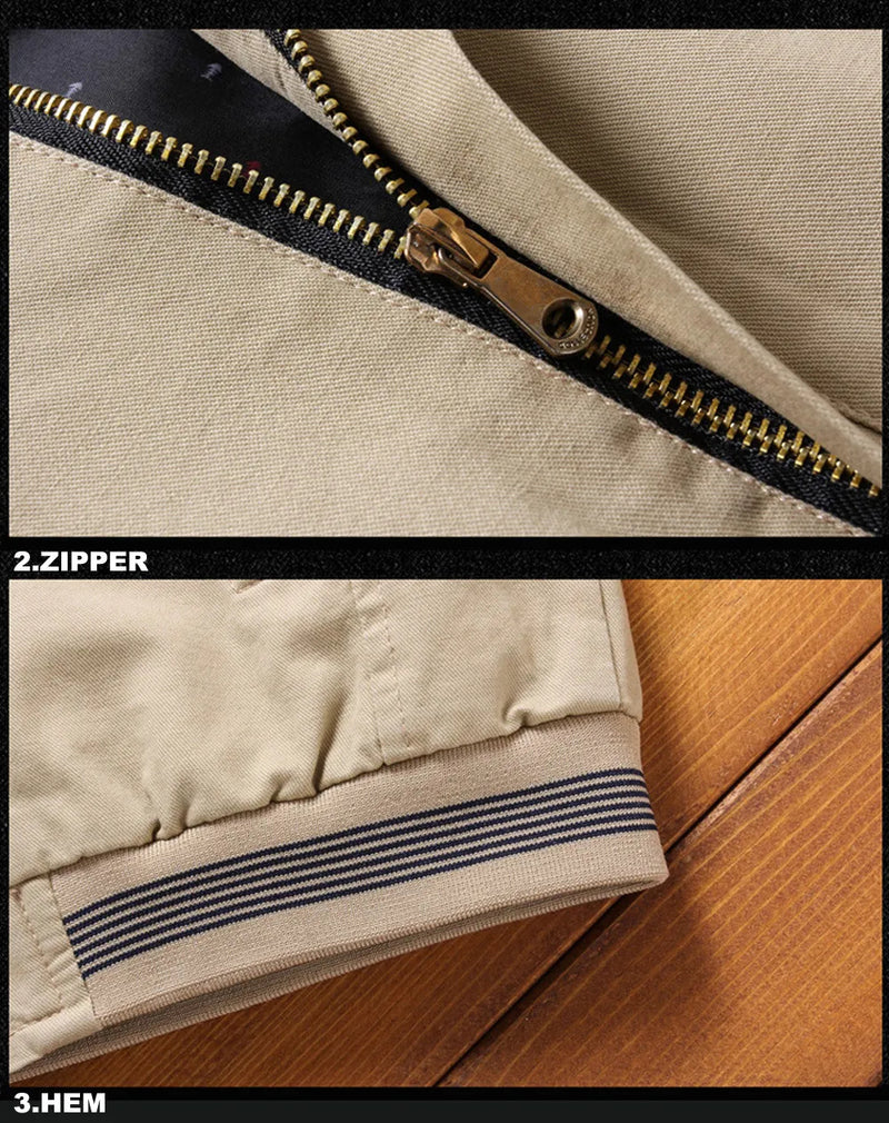 Sammy Jackson™ Caspar Baseball Jack | Casual windjack