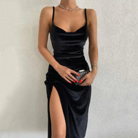 Sammy Jackson™ Sukienka Maxi Nora | Aksamitna i Stylowa