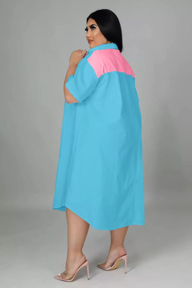 Sammy Jackson™ Lalaine Plus-Size Jurk | Vrolijk & Trendy