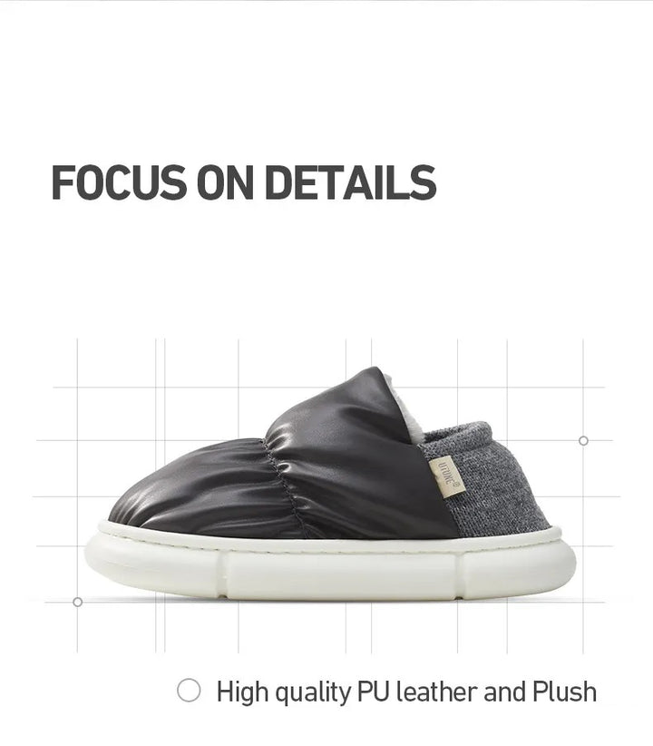 Sammy Jackson™ Slip-On Slippers | Comfortable warm slippers