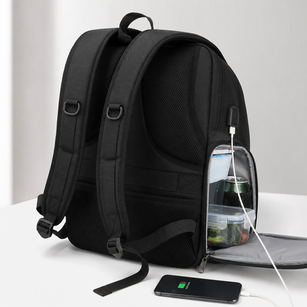 Slimme Werk & Reis Rugzak met USB-Poort – Urbanix