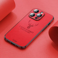 Luxury Deer Leather iPhone Case – Veltro