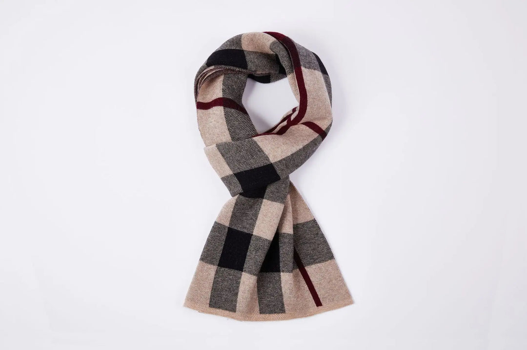Sammy Jackson™ Pure Wollen Sjaal | Winddicht en warm voor elke winterdag!