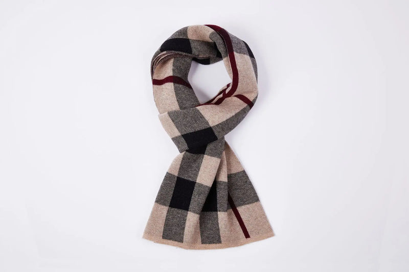 Sammy Jackson™ Pure Wollen Sjaal | Winddicht en warm voor elke winterdag!