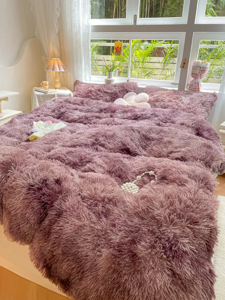 Candy-Colored Soft Duvet Cover - FluffCandy