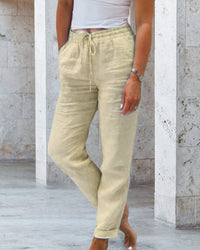 Sammy Jackson™ Abby Linen Pants | Casual & Stylish