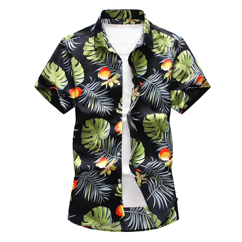Sammy Jackson™ Derk Plus Size Shirt | Summery & Cheerful