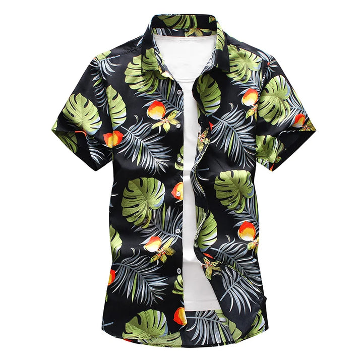 Sammy Jackson™ Derk Plus Size Shirt | Summery & Cheerful