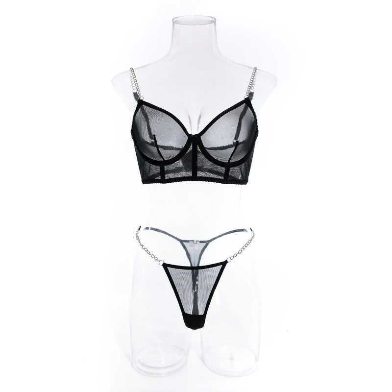 Sammy Jackson™ Valeria Lingerieset | Transparant & Sexy