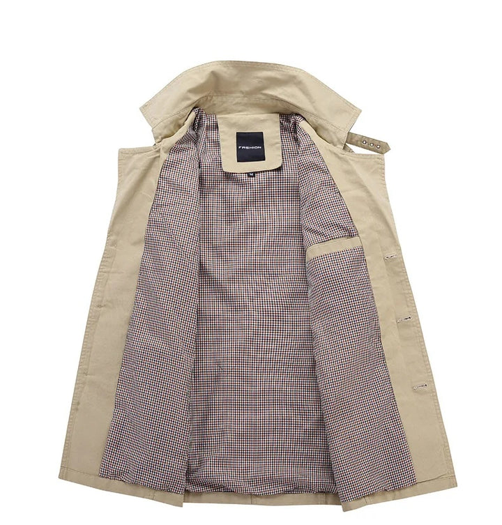Sammy Jackson™ Michiel Winter Trench Coat | Trendy Warm Winter Coat