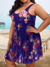 Sammy Jackson™ Sophie Plus-Size Swimsuit | Tropical & Trendy